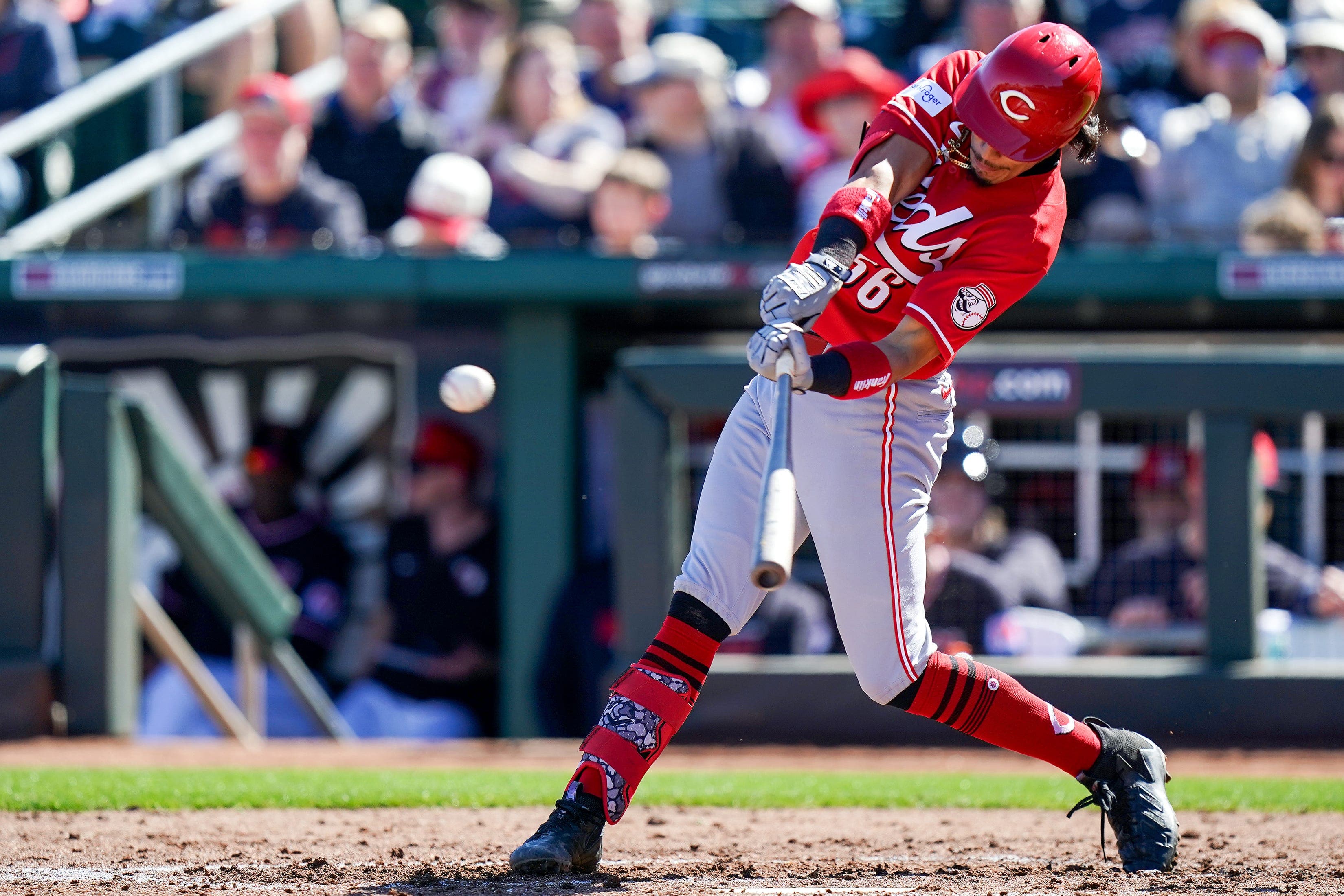 Edwin Arroyo, Reds' infield prospect at Louisville, hits 10th home run