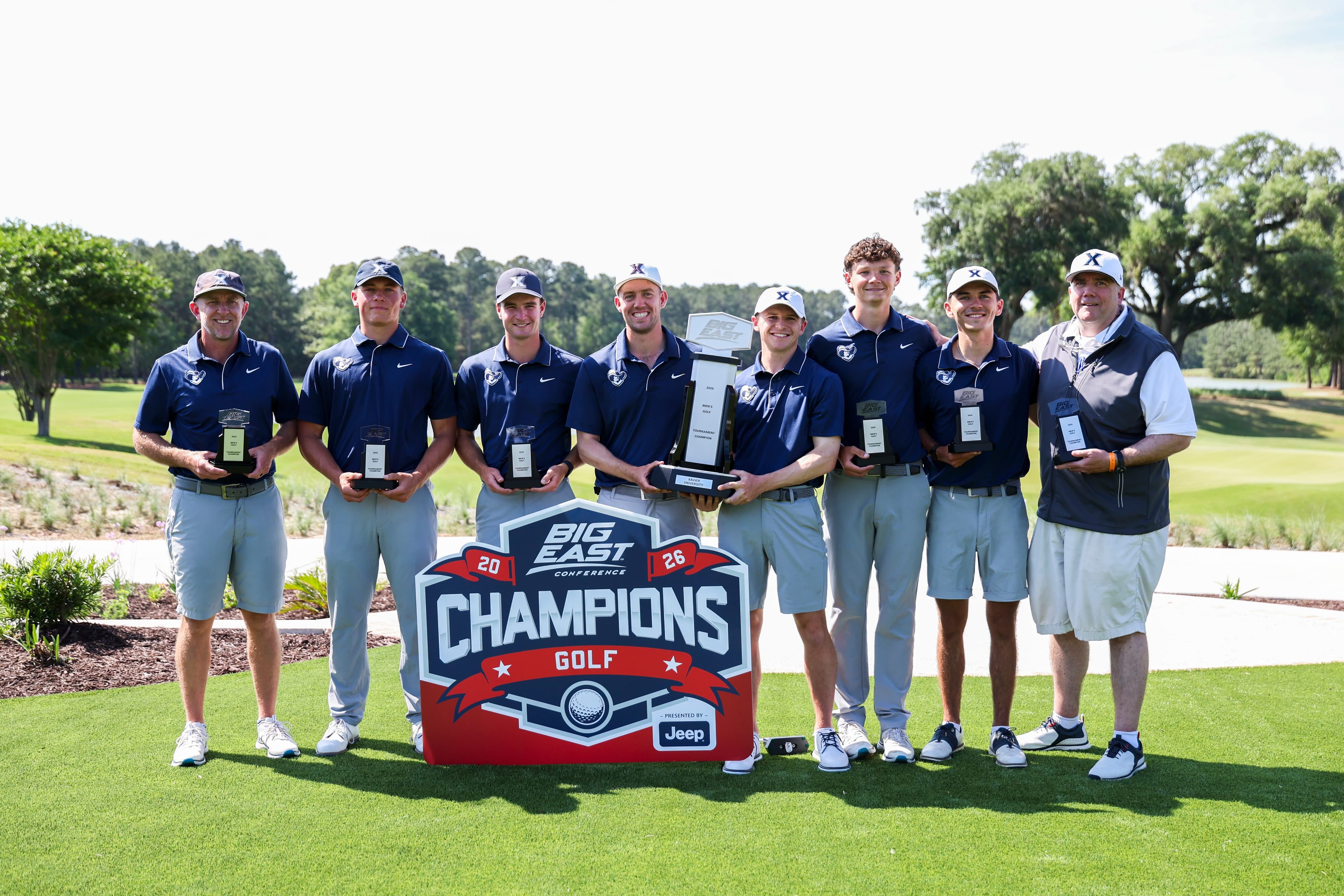 Xavier men's golf wins Big East title behind Cayse Morgan's solo crown