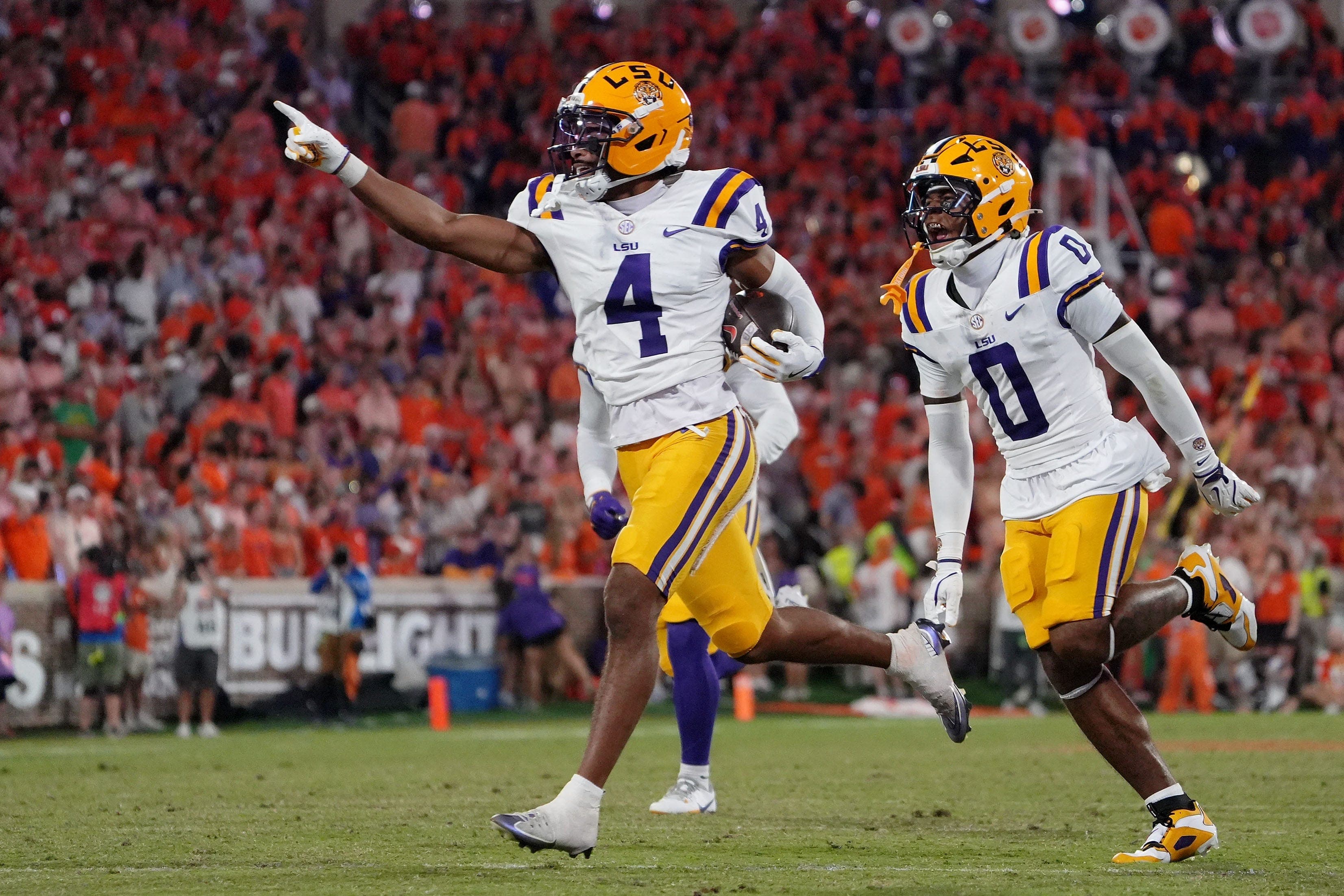 Prominent NFL mock drafts have Bengals taking LSU CB Mansoor Delane