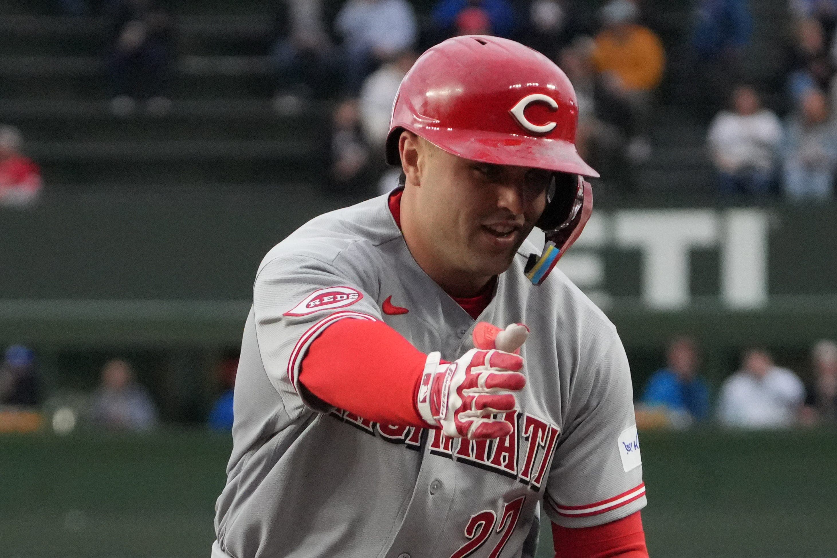 Rookie Sal Stewart message to panicking Cincinnati Reds fans: 'Chill'