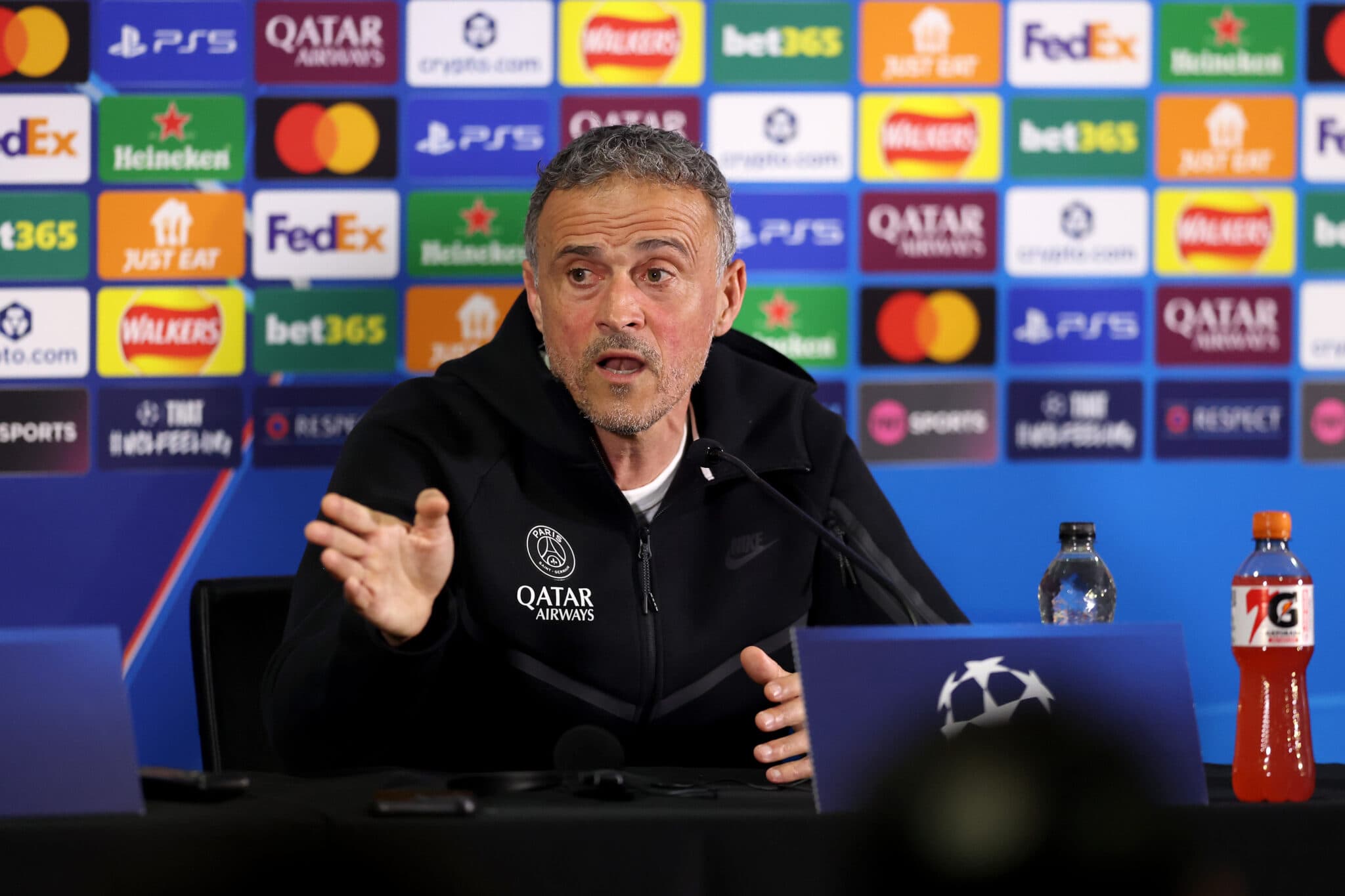 PSG vs Liverpool: Luis Enrique refutes PSG favourites tag