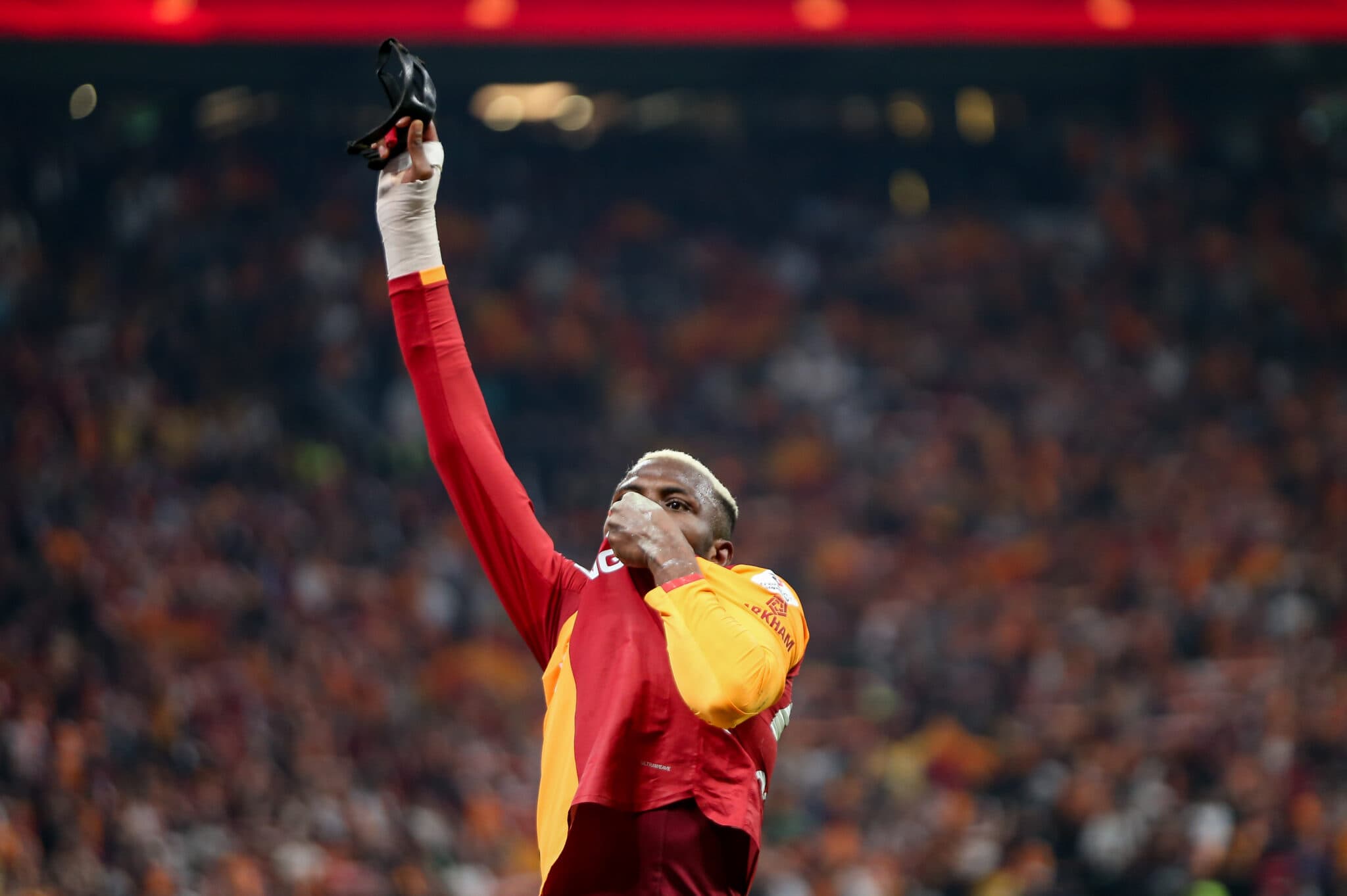 Arsenal chief scouts Galatasaray trio – including Osimhen