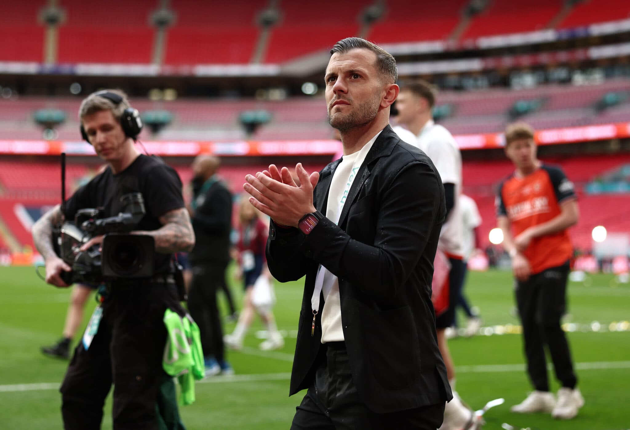 Jack Wilshere ‘proud’ as Luton Town lift EFL Trophy