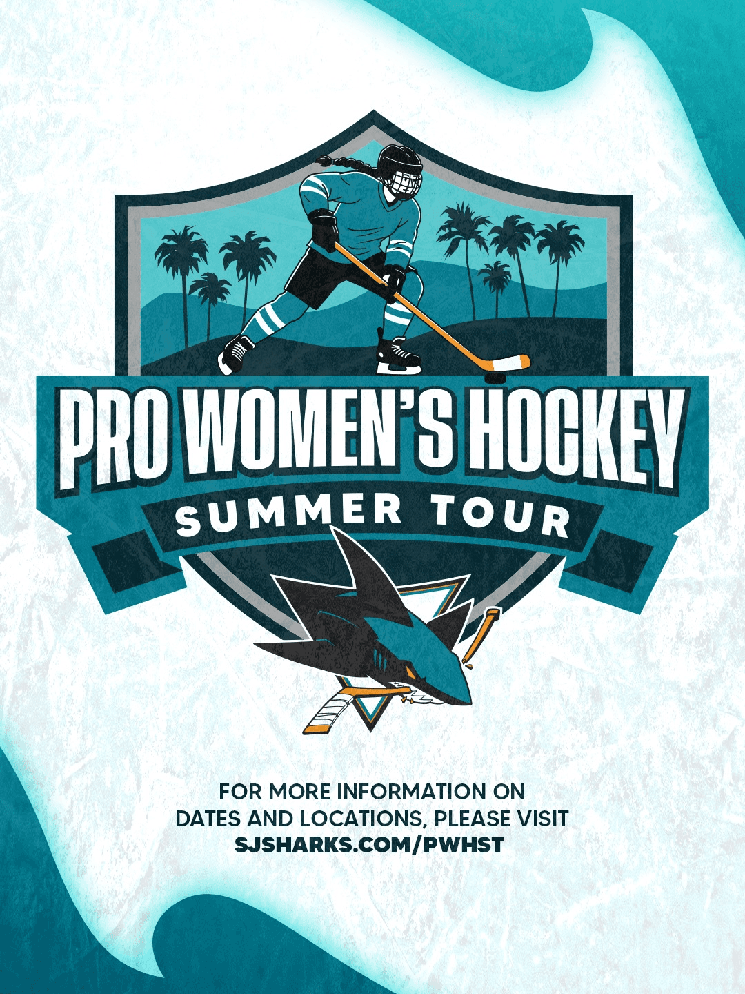 San Jose Sharks Announce They'll Host "Pro Women's Hockey Summer Tour" Featuring PWHL Players