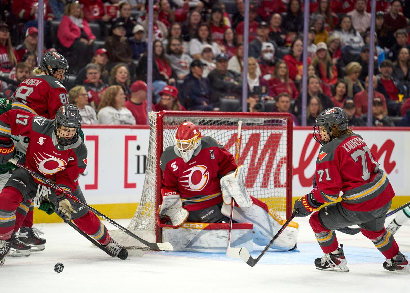 Michela Cava Scores In Double Overtime To Send Ottawa Back To The Walter Cup Finals