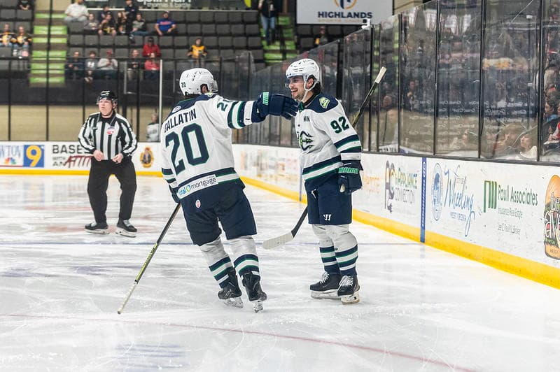 Resilient Wheeling Nailers Put Maine Mariners on Brink Early in Series