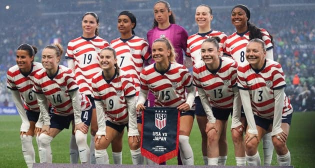 U.S. Pipped In Women's Soccer World Rankings Once Again