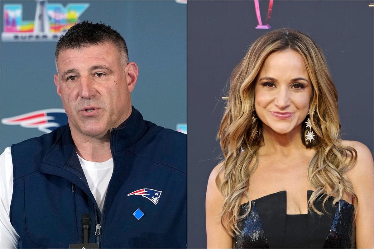 Married NFL coach Mike Vrabel and reporter Dianna Russini speak out after photos show them holding hands at luxury hotel