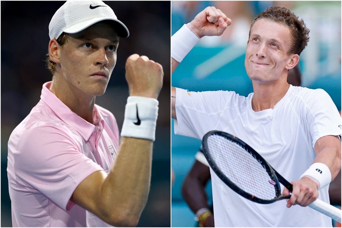 Jannik Sinner v Jiri Lehecka start time and how to watch Miami Open final