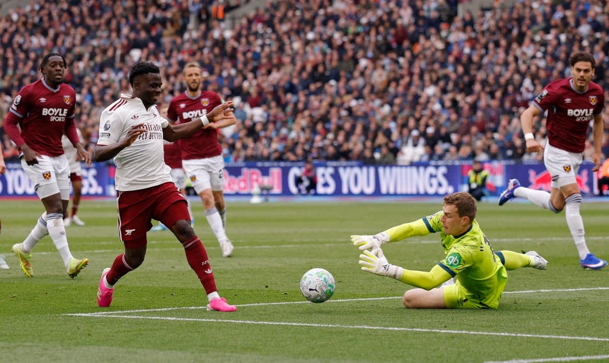 West Ham goalkeeper baffled by disallowed goal against Arsenal as he blasts VAR