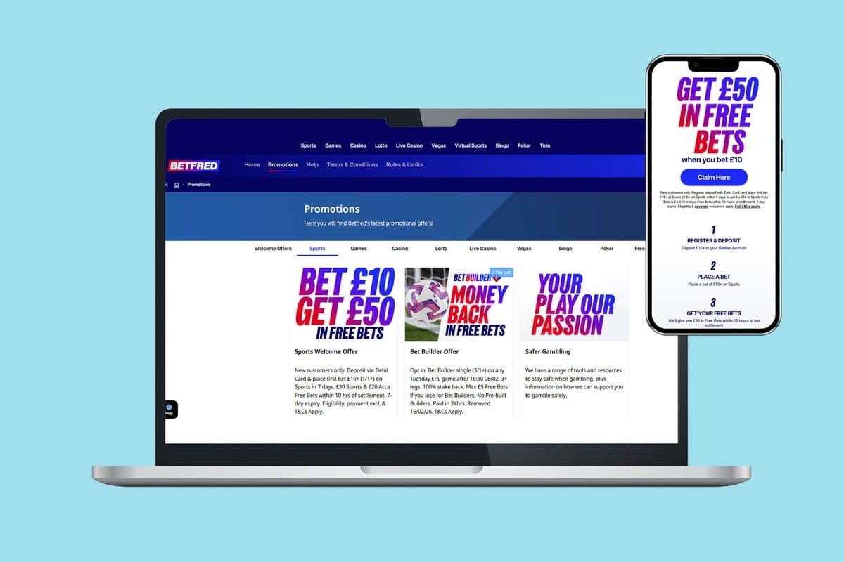 Betfred World Cup offer: Free bets, in-store promotions and World Cup odds for 2026