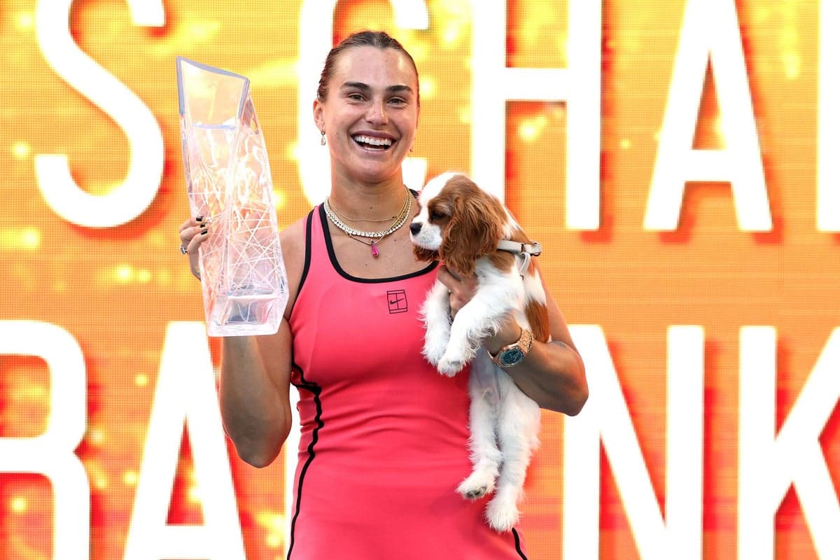 Aryna Sabalenka calls out shrieking Miami Open final fan after beating Coco Gauff to lift title