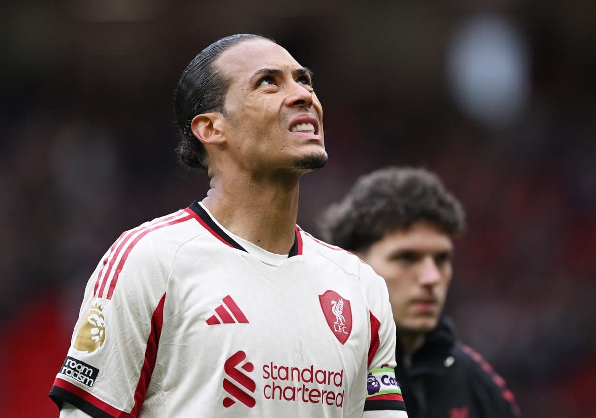 Virgil van Dijk hits back at Liverpool holiday claims amid ‘unacceptable’ season after Man United loss
