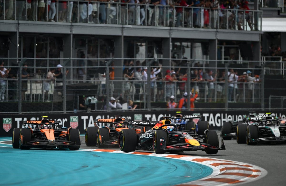 F1 grid: Starting positions for Miami GP race