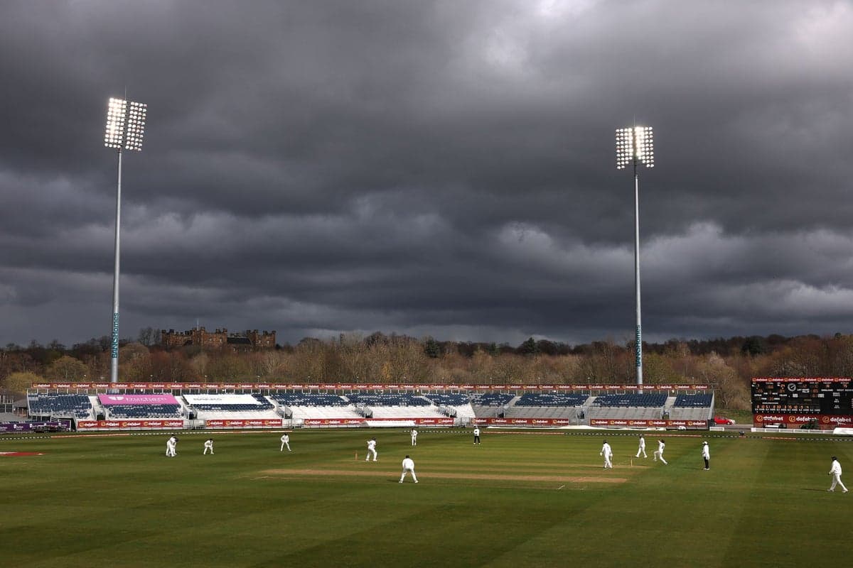 Storm Dave strikes to halt Durham’s County Championship clash with Kent