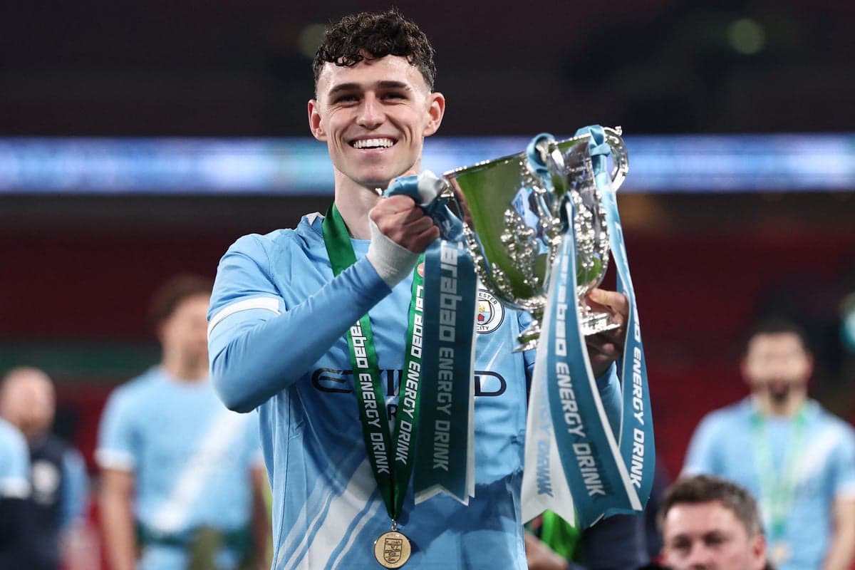 Man City can now catch Arsenal in Premier League after Carabao Cup win, says Phil Foden