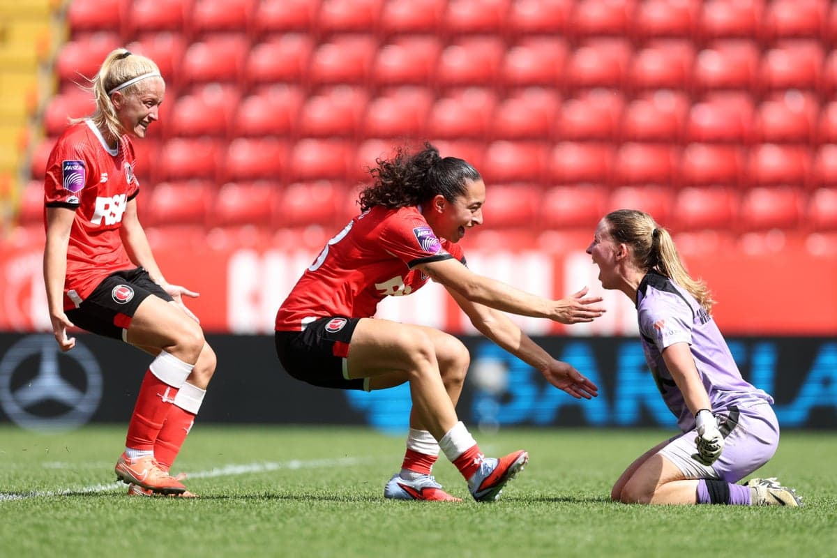 Sophie Whitehouse brilliance earns Charlton dramatic WSL promotion over Leicester