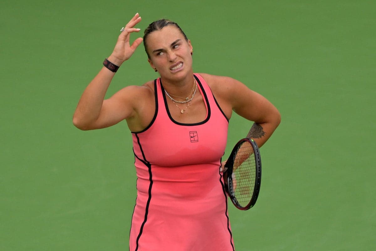 Tennis Champ Sabalenka Slammed for Ignoring Video Call Disputes