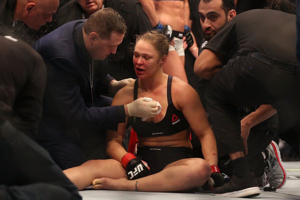 Ronda Rousey reflects on losses to Holly Holm and Amanda Nunes: ‘It’s finally caught up to me’