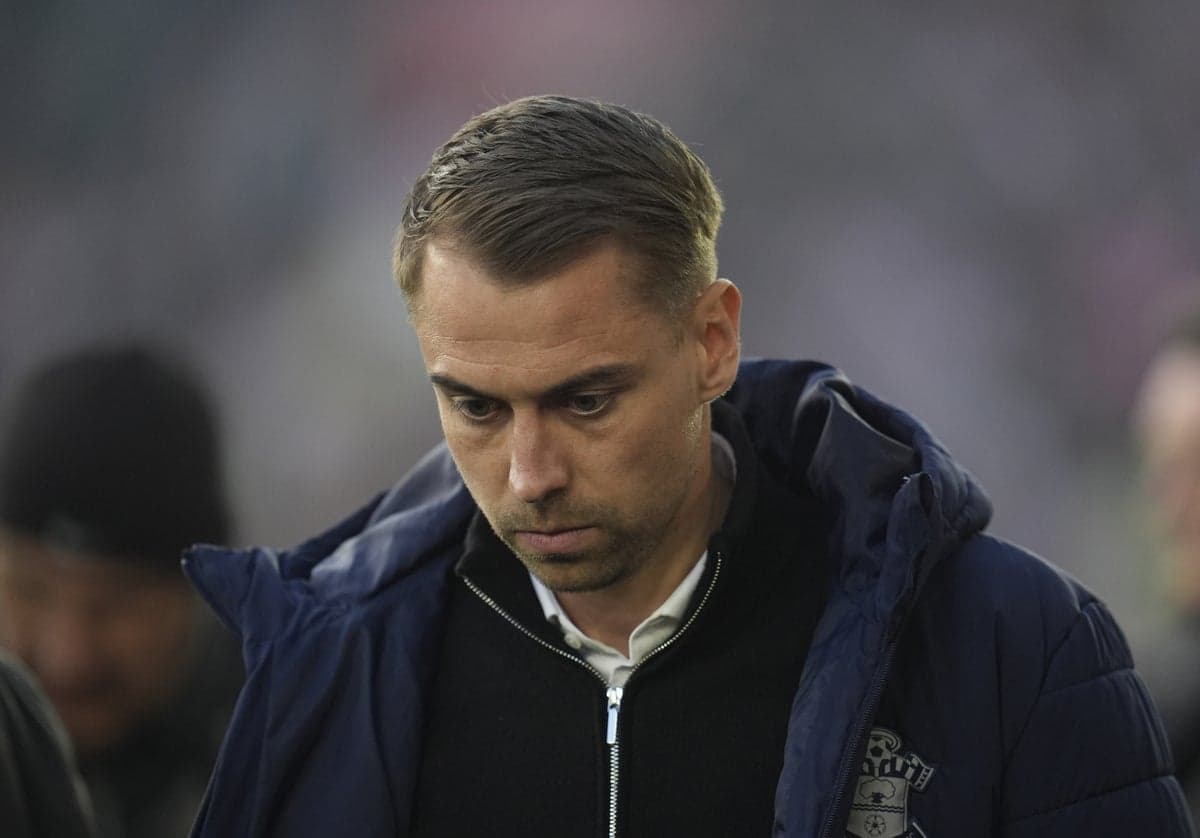 Southampton boss Tonda Eckert walks out of press conference after ‘Spygate’ questioning