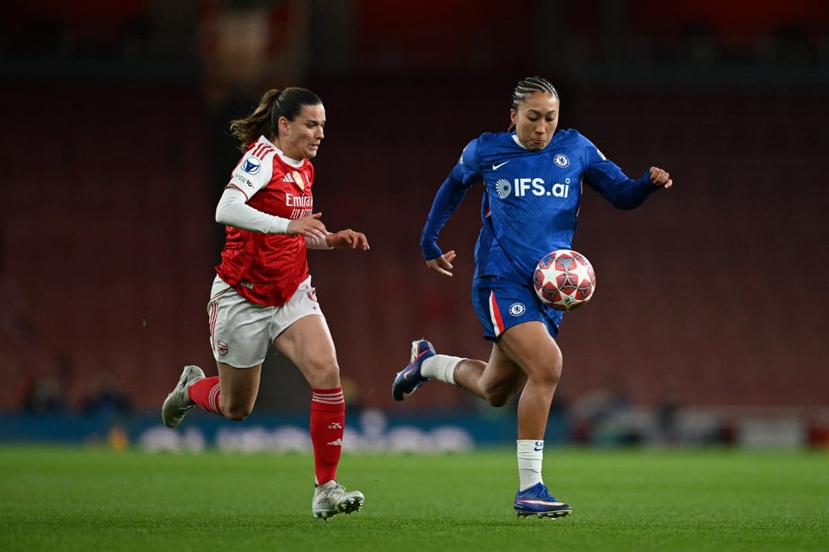 Is Chelsea v Arsenal on TV? Channel, kick-off time and how to watch Women’s Champions League quarter-final