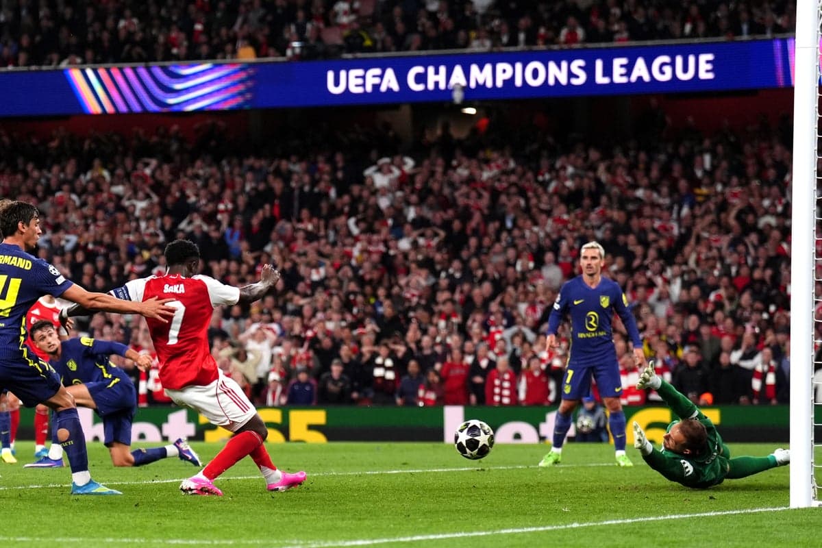 Mikel Arteta explains ‘gut feeling’ selection that paid off in win over Atletico Madrid