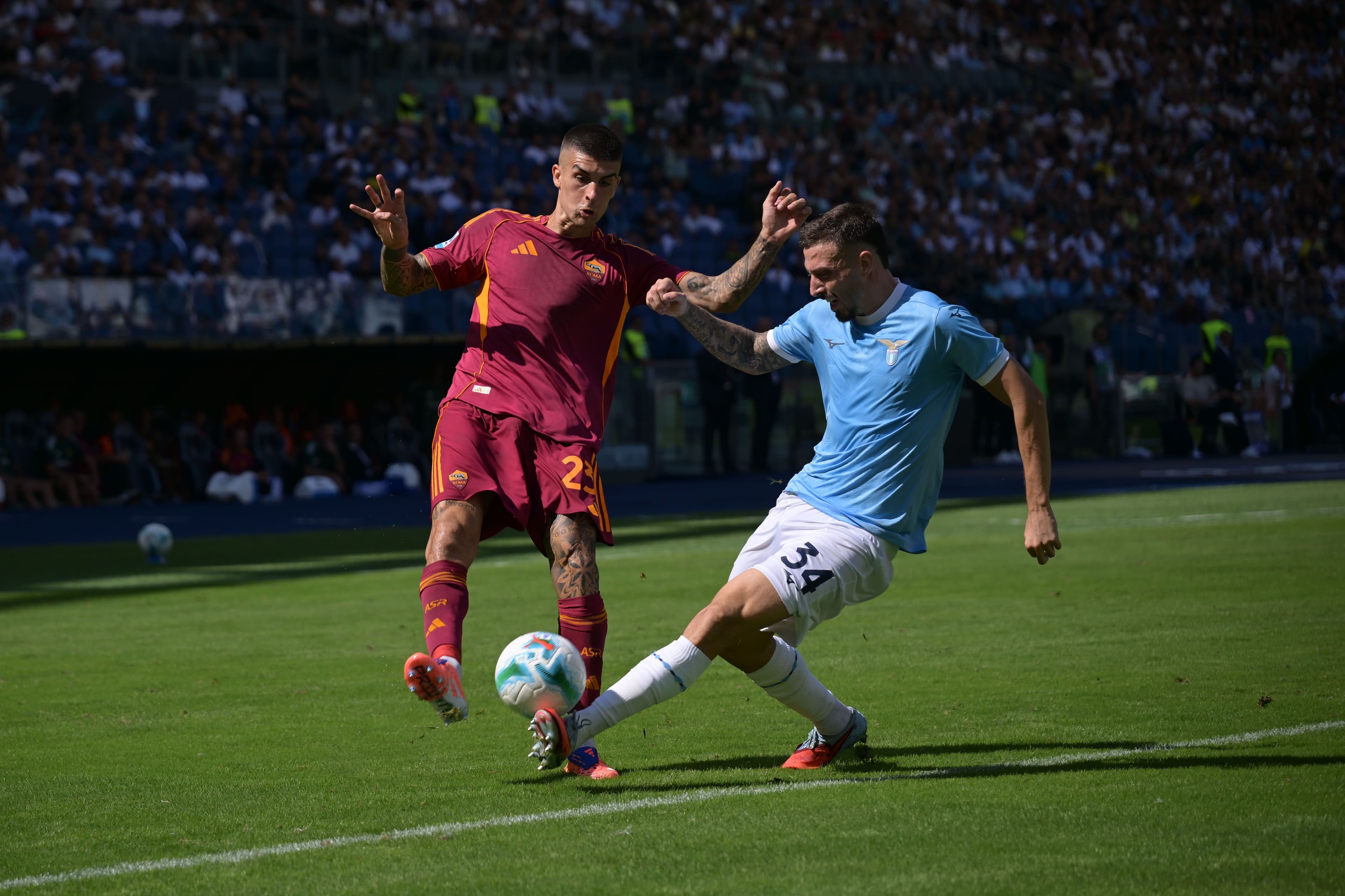 Roma vs Lazio Best Combined XI: Giallorossi Dominate the Lineup