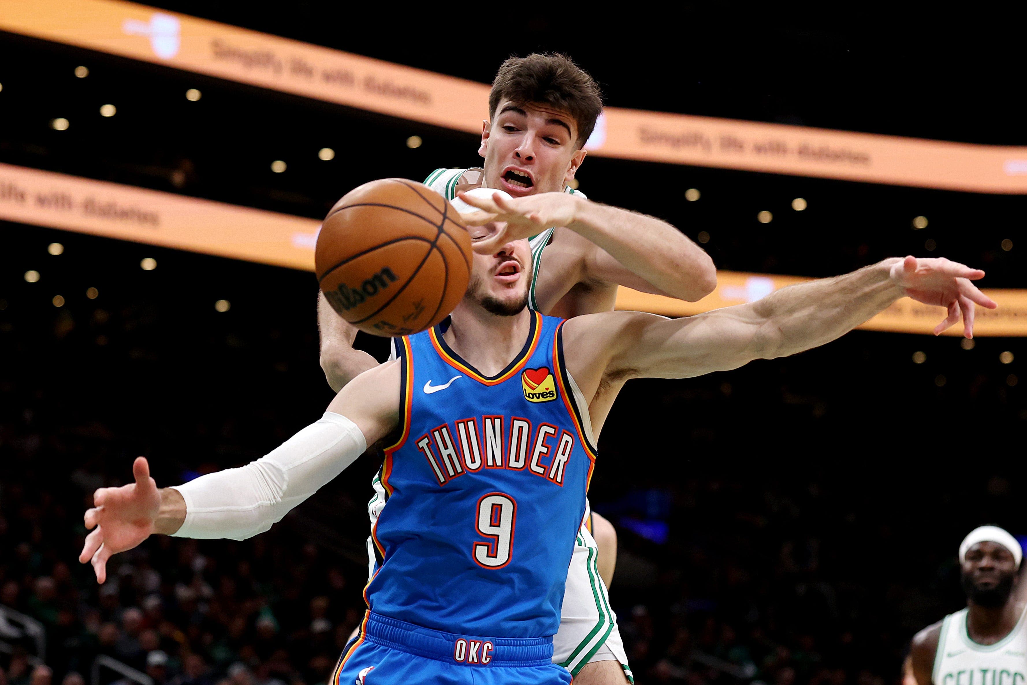 OKC Thunder falls to Jaylen Brown, Boston Celtics as 12-game win streak ends