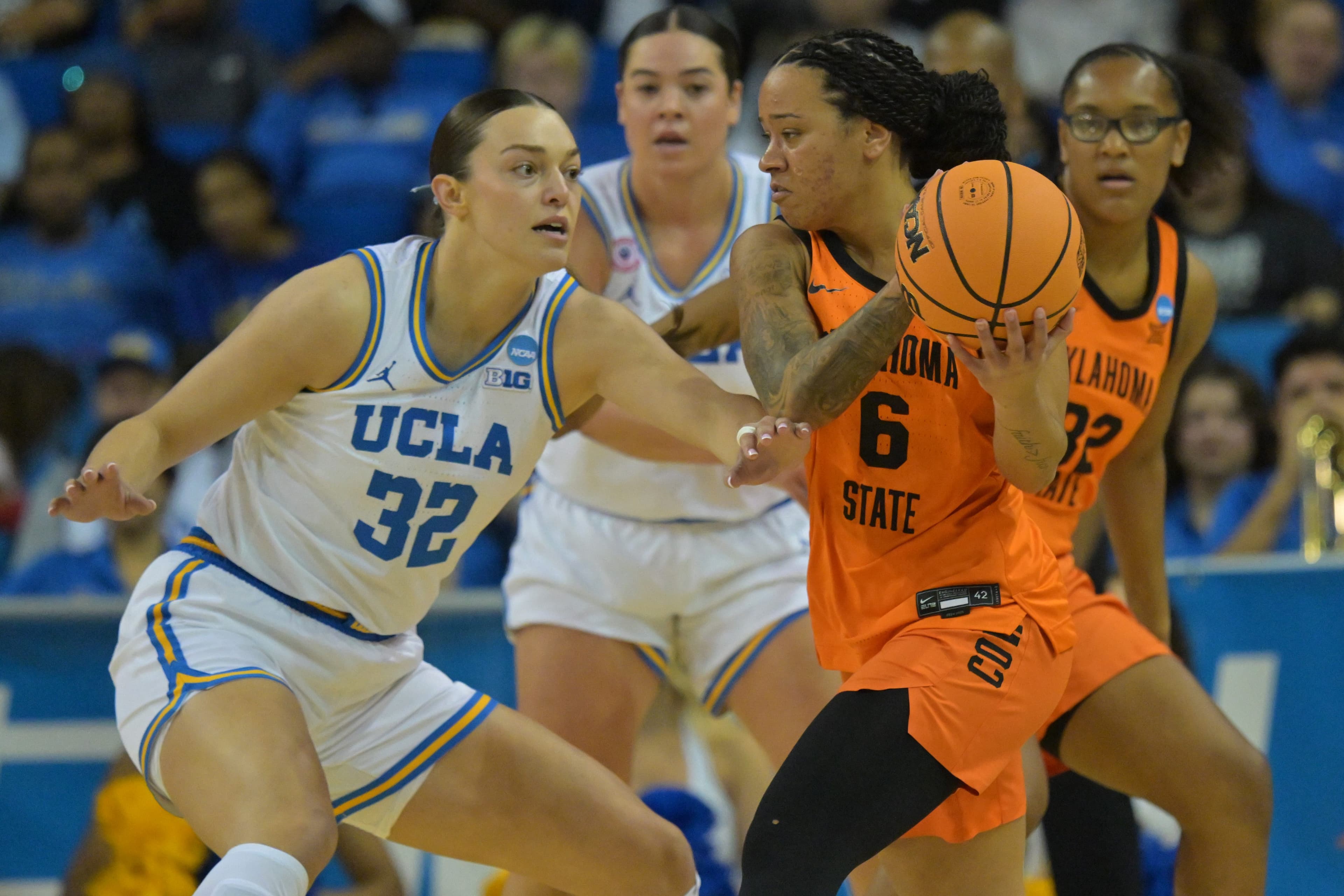 Oklahoma State women's basketball shows fight in NCAA Tournament loss to UCLA
