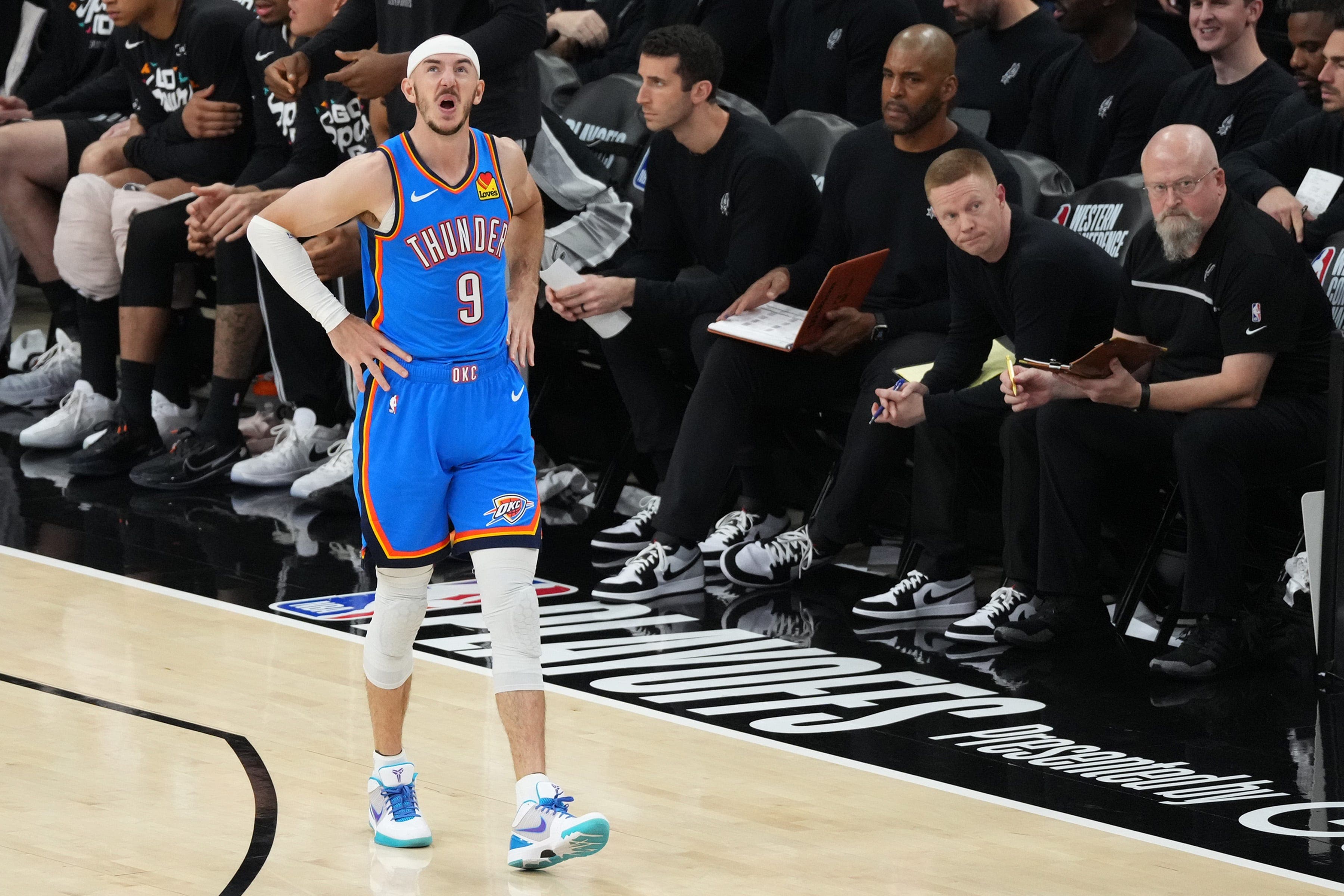 Alex Caruso isn't just a defensive dynamo. In Thunder-Spurs series, he's the MVP