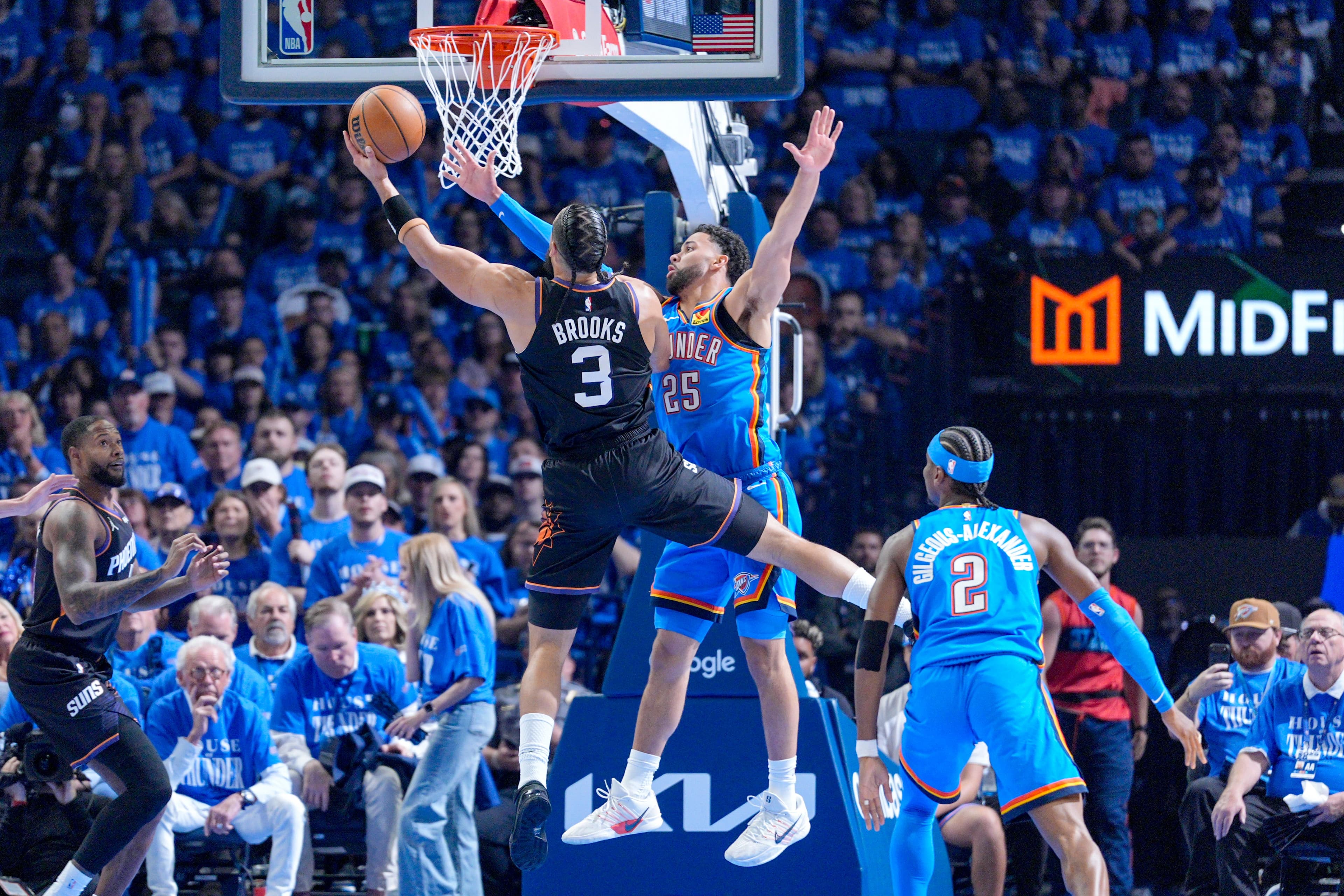 Jalen Williams' injury just about only downer for Thunder vs Suns, but it's a big one