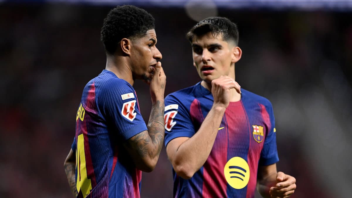 Fuming Rashford rages at controversial moment in Atletico Madrid loss