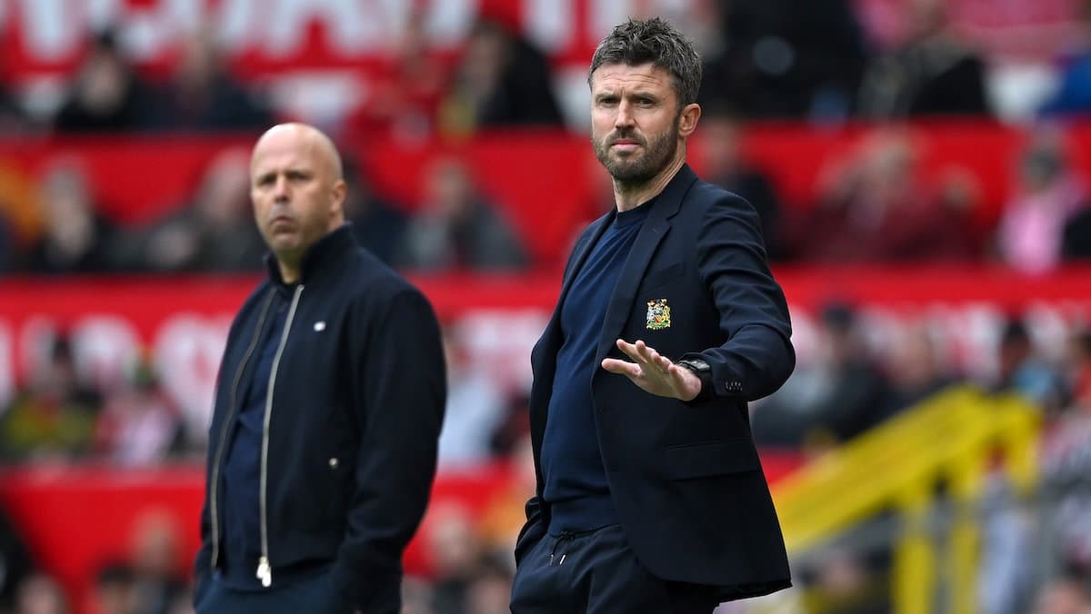 Carrick explains half-time withdrawal of Benjamin Sesko in Liverpool win