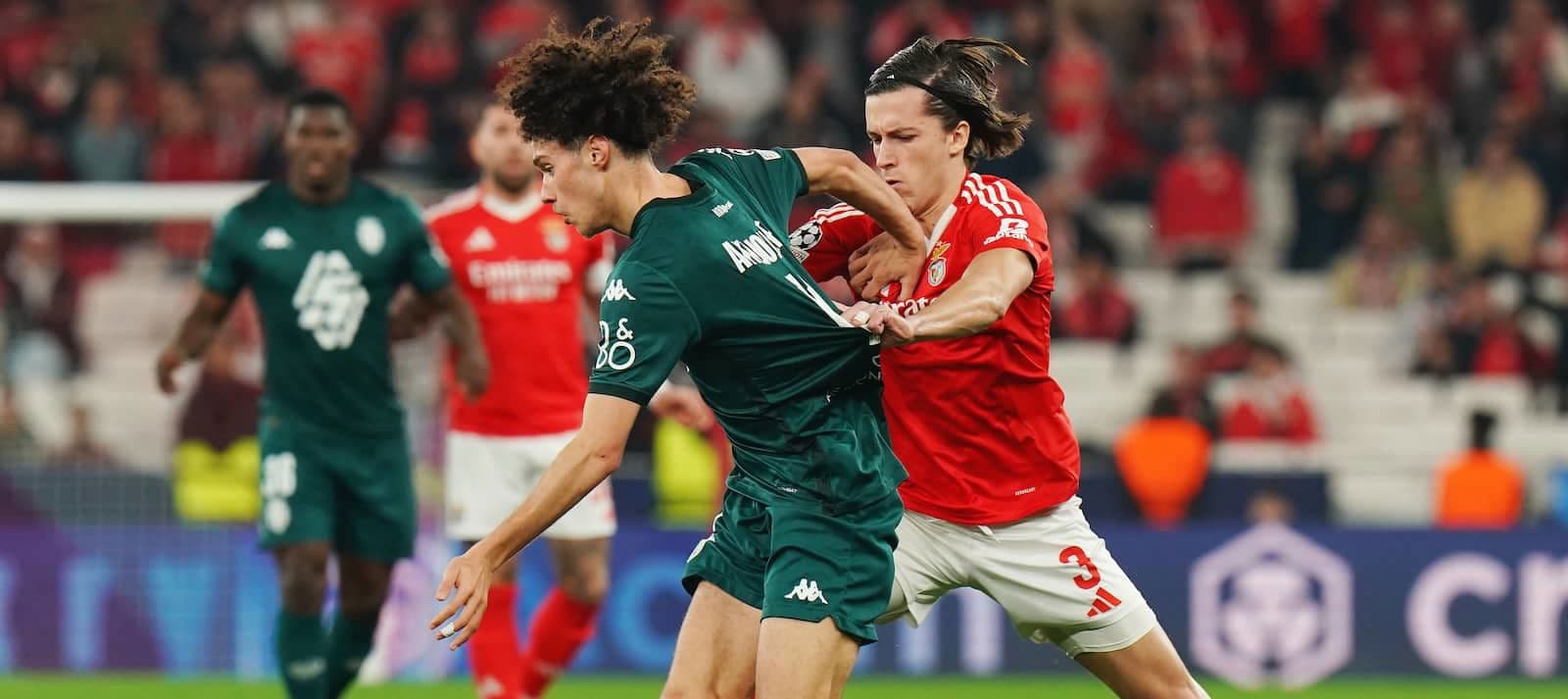 Man United battling PL rivals for Monaco stars Akliouche and Camara