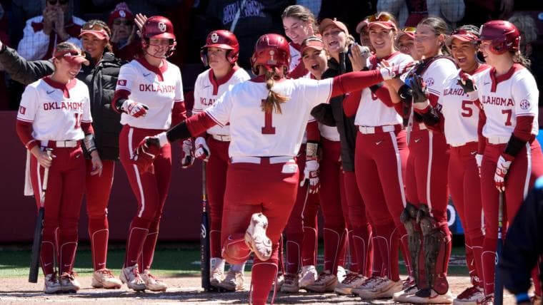 Where to watch Texas vs. Oklahoma softball today: Time, TV schedule, channel, live stream for college series