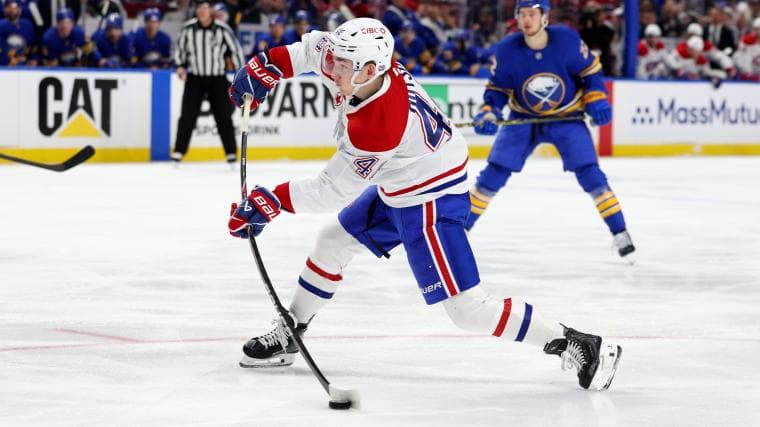 Canadiens' Lane Hutson owns mistake as Montreal tries to bounce back vs. Sabres
