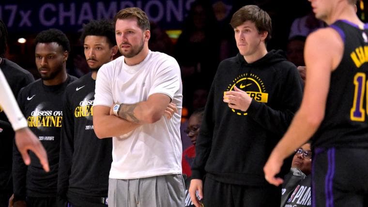 Lakers idea sees Los Angeles cut ties with Luka Doncic's $54 million star teammate via trade