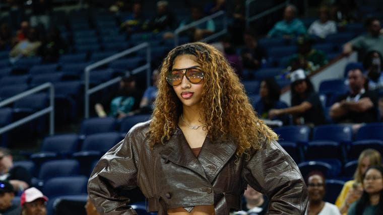 Angel Reese reacts to Fever preseason win with message to rising rookie Raven Johnson