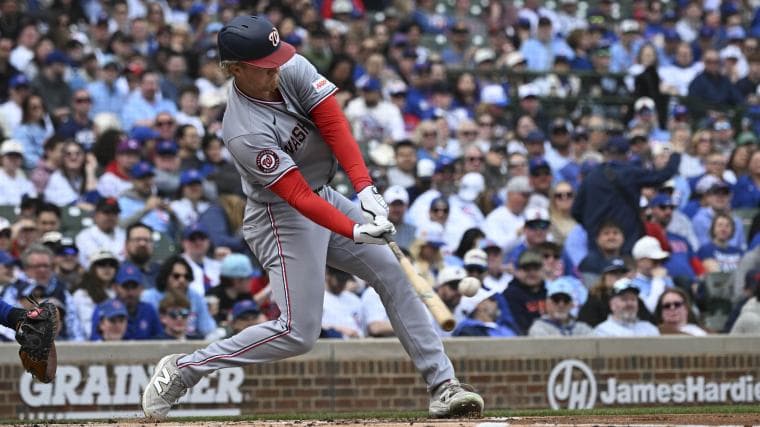 Nationals' Joey Wiemer makes baseball history never done before for Nats