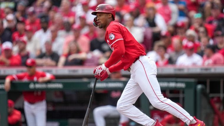 Struggling to keep spot, Reds' Will Benson makes MLB history, scores two runs on zero pitches