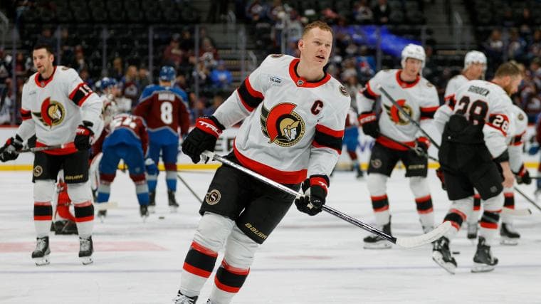 Senators' Brady Tkachuk got a slashing penalty while sitting on the bench vs. Sabres