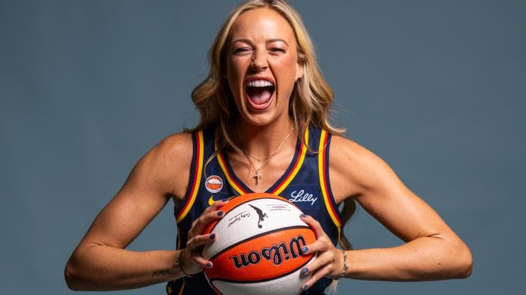 Rinse, wash, repeat: Sophie Cunningham arrives in another viral outfit