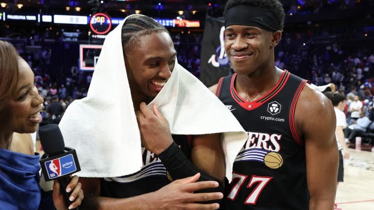 Shorthanded 76ers, Tyrese Maxey maul Celtics to even up NBA Playoffs series