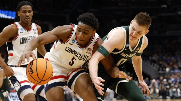 UConn vs. Michigan State box score: Full stats from 2026 March Madness Sweet 16 game