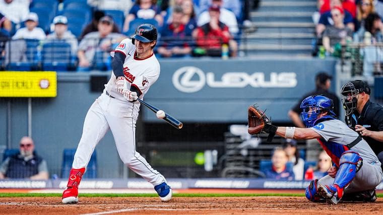 Guardians' Chase DeLauter's 5-HR start summed up in 1 comparison stat