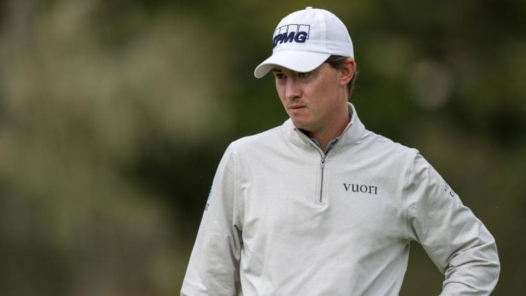 Who is Maverick McNealy? Meet American golfer co-leading PGA championship after 2 rounds