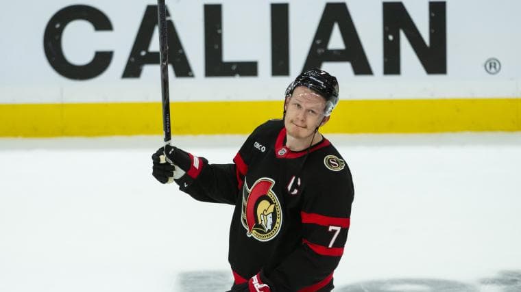 Brady Tkachuk calls out 'frustrating' trade rumors with questions on Senators' future: 'It's becoming a distraction'