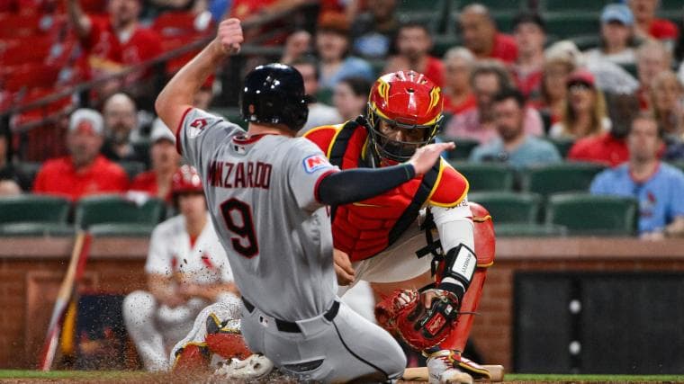 Guardians ran into 2 stupid outs at home plate — and they lost by 2 runs to the Cardinals