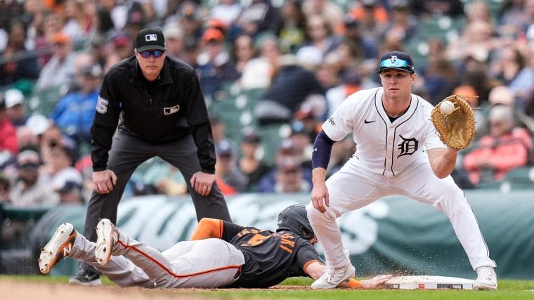 Tigers' Colt Keith delivers first MLB game-winning hit, sweeps away Royals on season's first hit off changeup