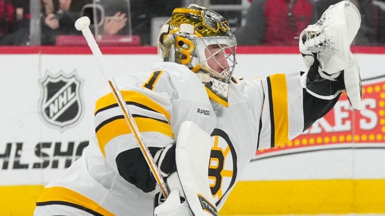 Bruins' Jeremy Swayman Olympics mistake propelled him into playoff stardom